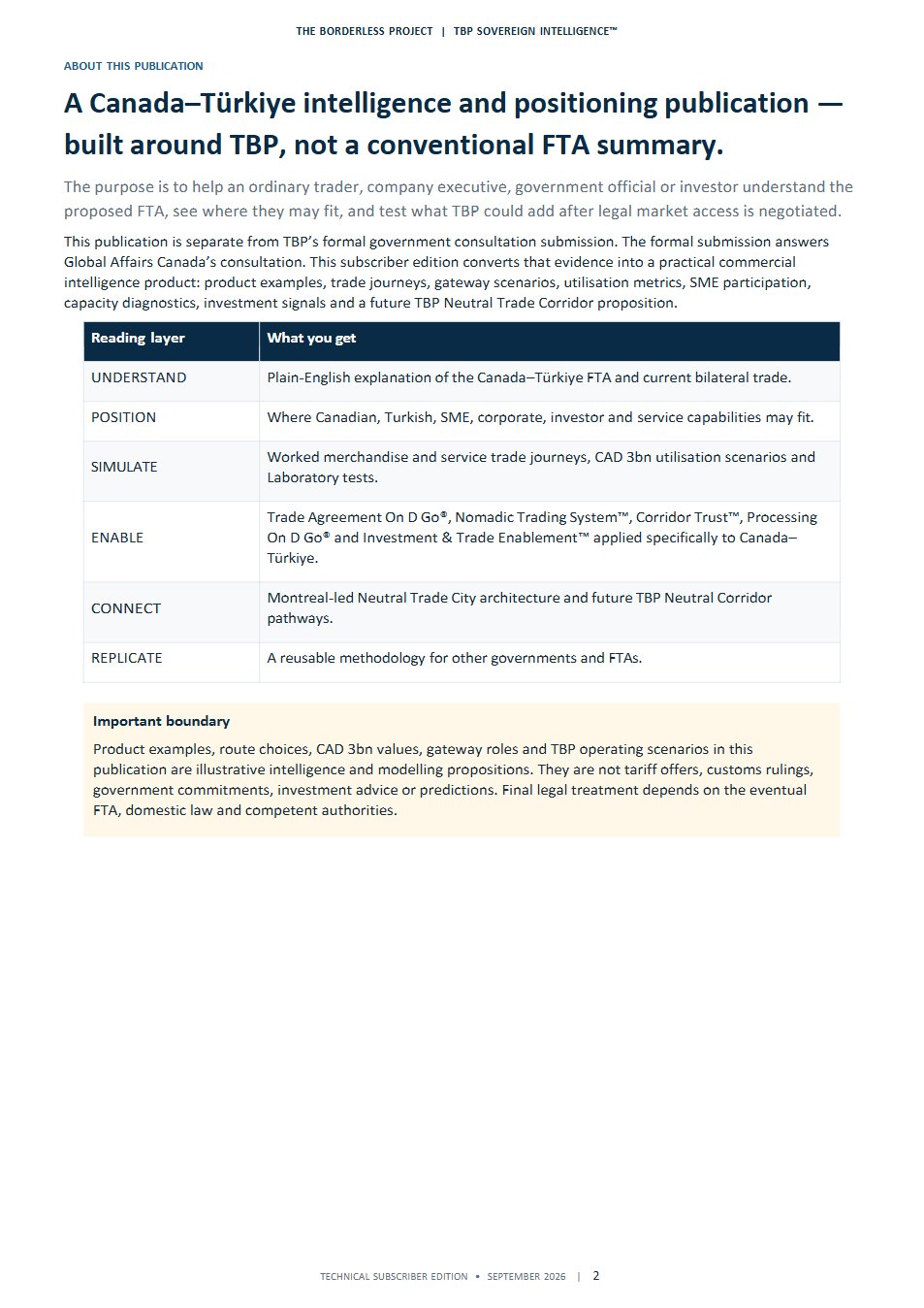 Canada–Türkiye Free Trade Agreement page 2