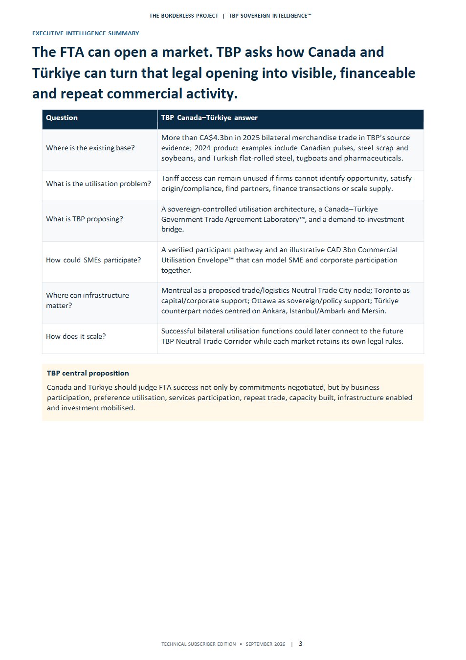 Canada–Türkiye Free Trade Agreement page 3