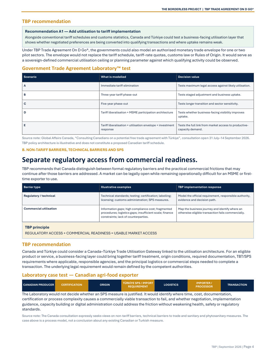 Canada–Türkiye Free Trade Agreement page 4