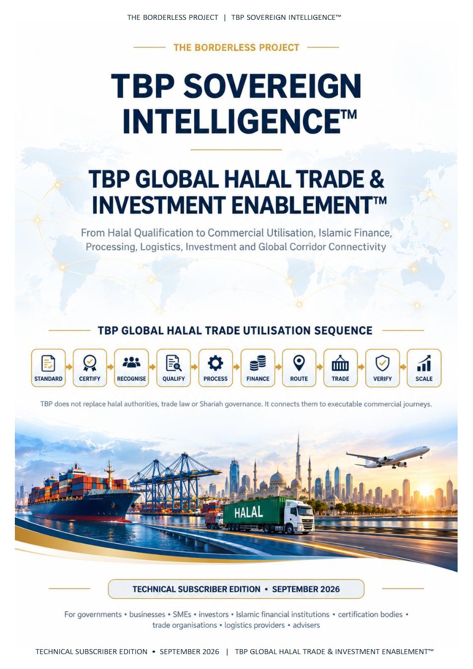 TBP Global Halal Trade & Investment Enablement™ page 1