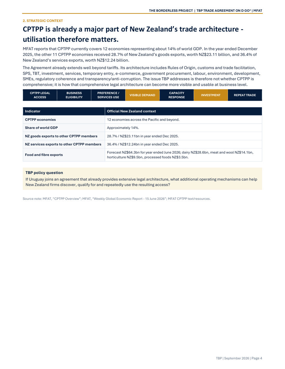 Uruguay’s Accession to the CPTPP page 4