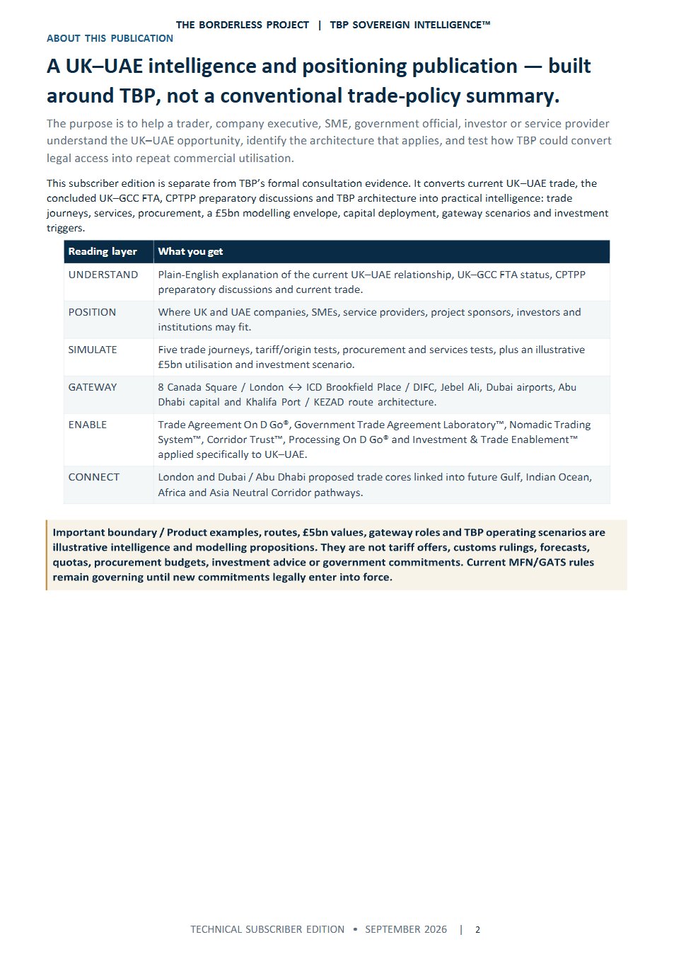 United Kingdom–United Arab Emirates: Deepening the Trade Relationship page 2