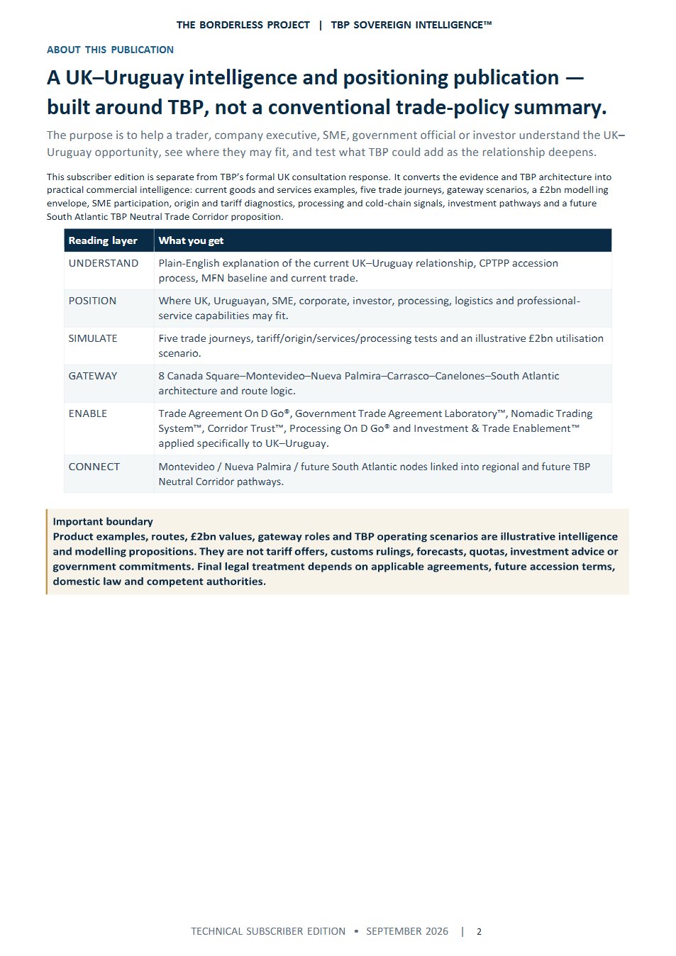 United Kingdom–Uruguay: Deepening the Trade Relationship page 2